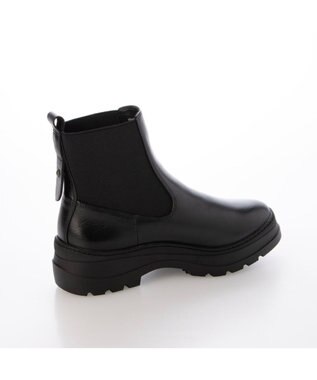 MODE ET JACOMO <carino>厚底サイドゴアブーツ ブラック