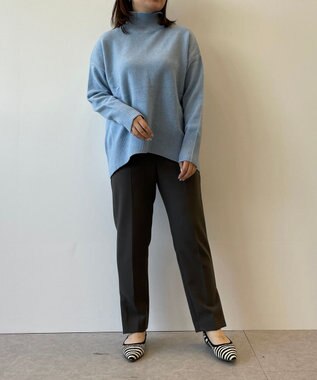 UNFILO L イージーパンツ テーパード グレー系