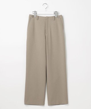J.PRESS LADIES S 【WEB限定カラーあり】ツムギートflannel ストレート パンツ ベージュ系