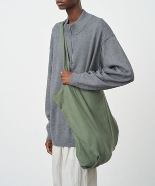 ATON HEMP OXFORD | ビッグバッグ - UNISEX KHAKI