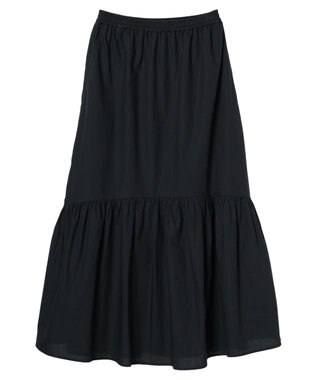 CRAFT STANDARD BOUTIQUE ティアードフレアスカート Black