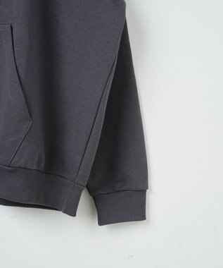 WEGO ヘビーウエイトサガラカレッジプルパーカー スミクロ