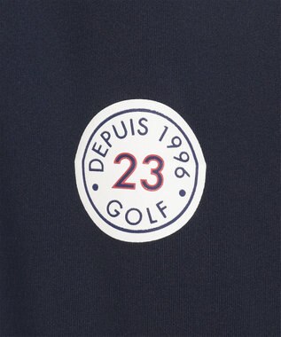 23区GOLF 【WOMEN】ソフトクール ハーフジップ ネイビー系