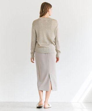 BEIGE， RUE / ドライタッチイージーIラインスカート Taupe