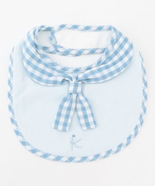 組曲 KIDS ギンガム スタイ ブルー系3