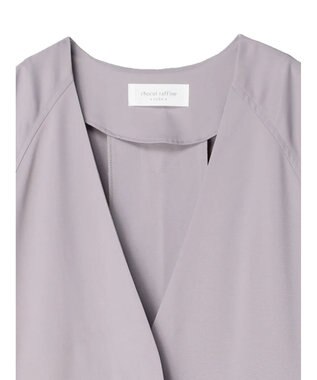 Green Parks 花粉防止　着流しコート Purple