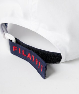 FILA GOLF／marie claire 【FILA GOLF】飛び柄刺繍キャップ ホワイト