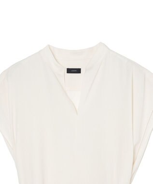 JOSEPH 【WEB&OUTLET限定】【洗える】スムースジョーゼット　Aラインワンピース Ivory