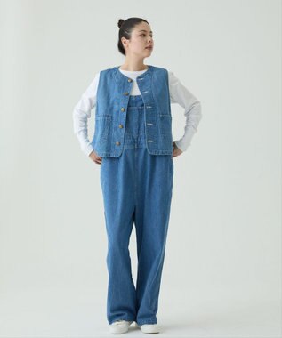 caqu デニムワークベスト 3years