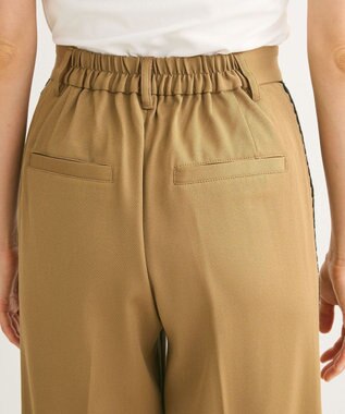 Green Parks ・ＥＬＥＮＣＡＲＥ　ＤＵＥ　サイド刺繍ラインパンツ Beige