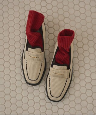 steppi 【VERY掲載 / 撥水 / 洗える】コインローファー エクリュ