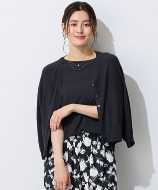 ANY L 【接触冷感/UVカット/抗菌防臭/手洗い可/アンチピリング】ファンクションカーディガン