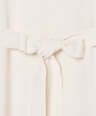 JOSEPH 【WEB&OUTLET限定】【洗える】スムースジョーゼット　Aラインワンピース Ivory