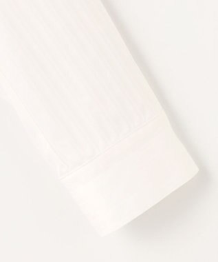 自由区 【XSサイズ~/洗える】ストレッチシャーティング ブザムシャツ ホワイト系1