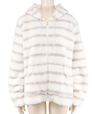 San-ai Resort（三愛水着楽園） 【ルームウェア】【fuwamoko home northerly】ふわもこパーカー 【northerly】 ベージュ