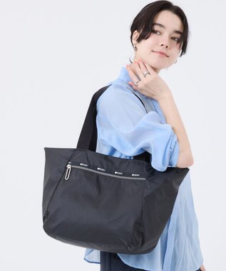 LeSportsac ESSENTIAL E/W ZIPTOP TOTE/ブラックC