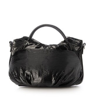 UNBILLION カシュカシュ cachechche / ソフトメタリック2wayミニトート ブラック