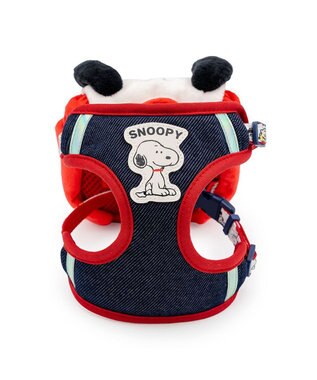 PET PARADISE スヌーピー なかよしリュックハーネス ＳＭ レッド