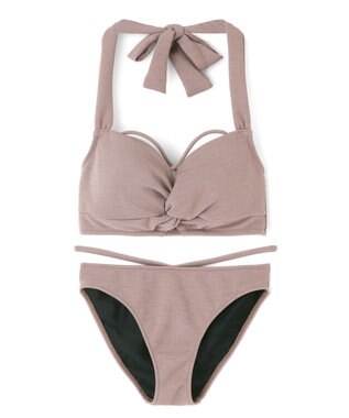 San-ai Resort（三愛水着楽園） 【San-ai Resort×PEACH　JOHNコラボ】【ナイスバディ水着】ワイヤービキニ　9M・11L　【San-ai Resort（サンアイリゾート）】 ベージュ