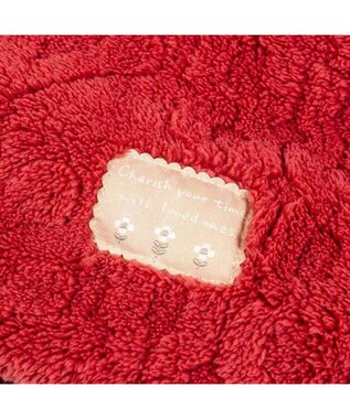 PET PARADISE ペットパラダイス 遠赤外線  筒型 寝袋 《アランボア柄》 Ｍ レッド