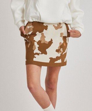 PW CIRCULUS 【WOMEN】ピント柄 ニットスカート