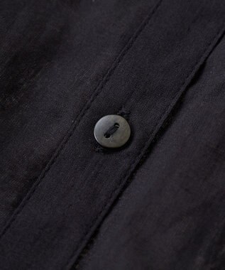 Green Parks Ｉ　シャーリングワンピース Stripe Navy