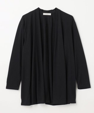 ANY 【接触冷感/UVケア/吸水速乾】長袖シアーカーディガン ブラック