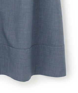 J.PRESS YORK STREET 【WOMEN】ショルダータック ワンピース ダルブルー系