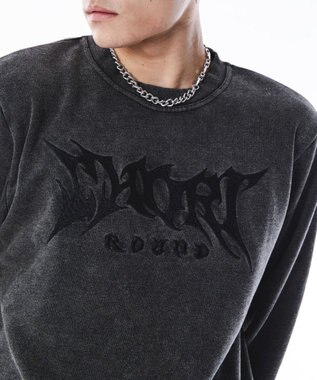 WEGO 【ユニセックス着用ITEM】コンパクトフィットロゴプルオーバー ブラックその他