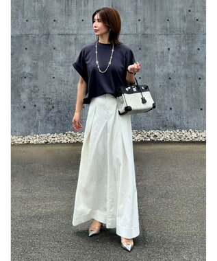 Green Parks 裾ドロストポンチプルオーバー Charcoal Gray