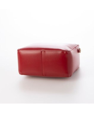 UNBILLION カシュカシュ cachecache / かっちりスクエア2wayバッグ レッド