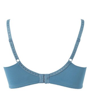 Wing ブラジャー ふっくら谷間メイク 脇高設計 脇から背中すっきり ブラ KB7000 ウイング／ワコール ブルー