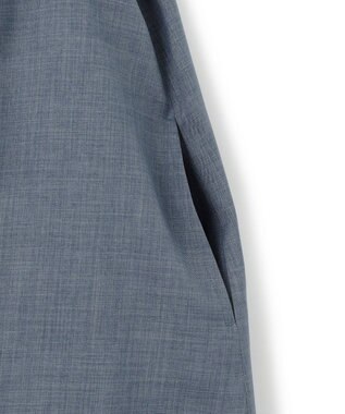 J.PRESS YORK STREET 【WOMEN】ショルダータック ワンピース ダルブルー系