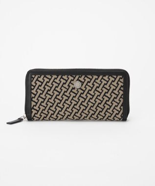 IACUCCI モノグランマ ロングウォレット JACQUARD/RUGA ブラック