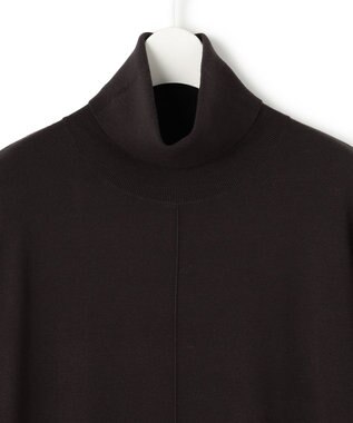 ICB 【WEB限定・洗える】 ヴィスコースハイゲージ ワンピース バーントブラウン系