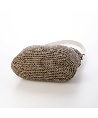 UNBILLION カシュカシュ cachecache / フリーハンドルクロッシェトートバッグ GY