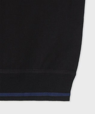 Paul Smith ベーシック クルーネック 半袖カーディガン ブラック