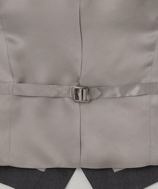 GOTAIRIKU 次世代スーツ【2WAYストレッチ/透湿性/シワになりにくい】ハイスペック2WAYストレッチスーツベスト グレー系