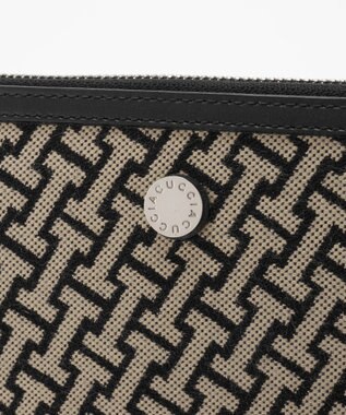 IACUCCI モノグランマ ロングウォレット JACQUARD/RUGA ブラック