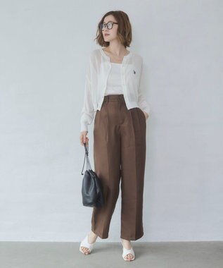 WEGO U.S. POLO ASSN.別注 シアーカーデ ホワイトアイボリー