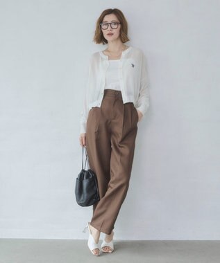 WEGO U.S. POLO ASSN.別注 シアーカーデ ホワイトアイボリー