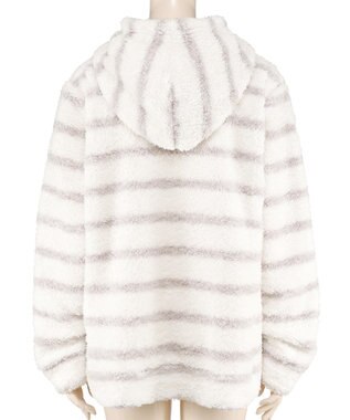 San-ai Resort（三愛水着楽園） 【ルームウェア】【fuwamoko home northerly】ふわもこパーカー 【northerly】 ベージュ