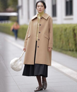 組曲 スクエアトゥローファー ブラウン系