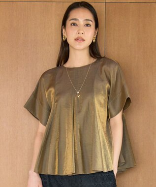 自由区 S 【カタログ掲載】ブライトシアーシャンブレー ブラウス