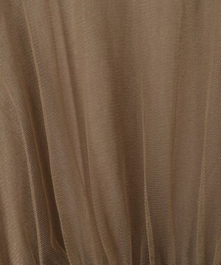 Green Parks ＳＥＴ２点　チュールベスト＋ロンＴＥＥ Gray Beige