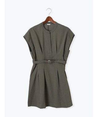 Te chichi ミリタリーチュニックシャツ カーキ