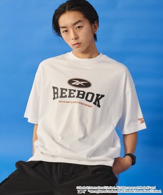 WEGO 【ユニセックス着用ITEM】別注ReebokグラフィックT（SS） ホワイト