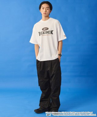 WEGO 【ユニセックス着用ITEM】別注ReebokグラフィックT（SS） ホワイト