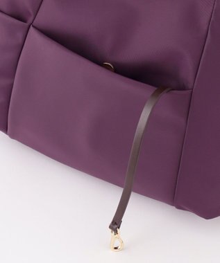 J.PRESS LADIES 【WEB限定カラーあり・A4サイズ収納可】 ナイロン トート バッグ パープル系