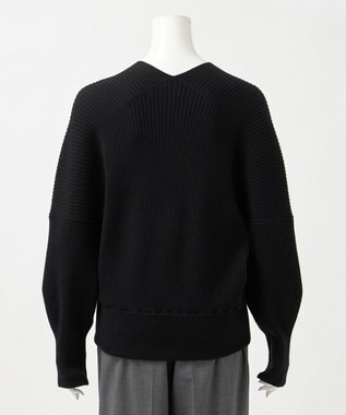 23区 S 【エステータ】カシュクール ニット ブラック系